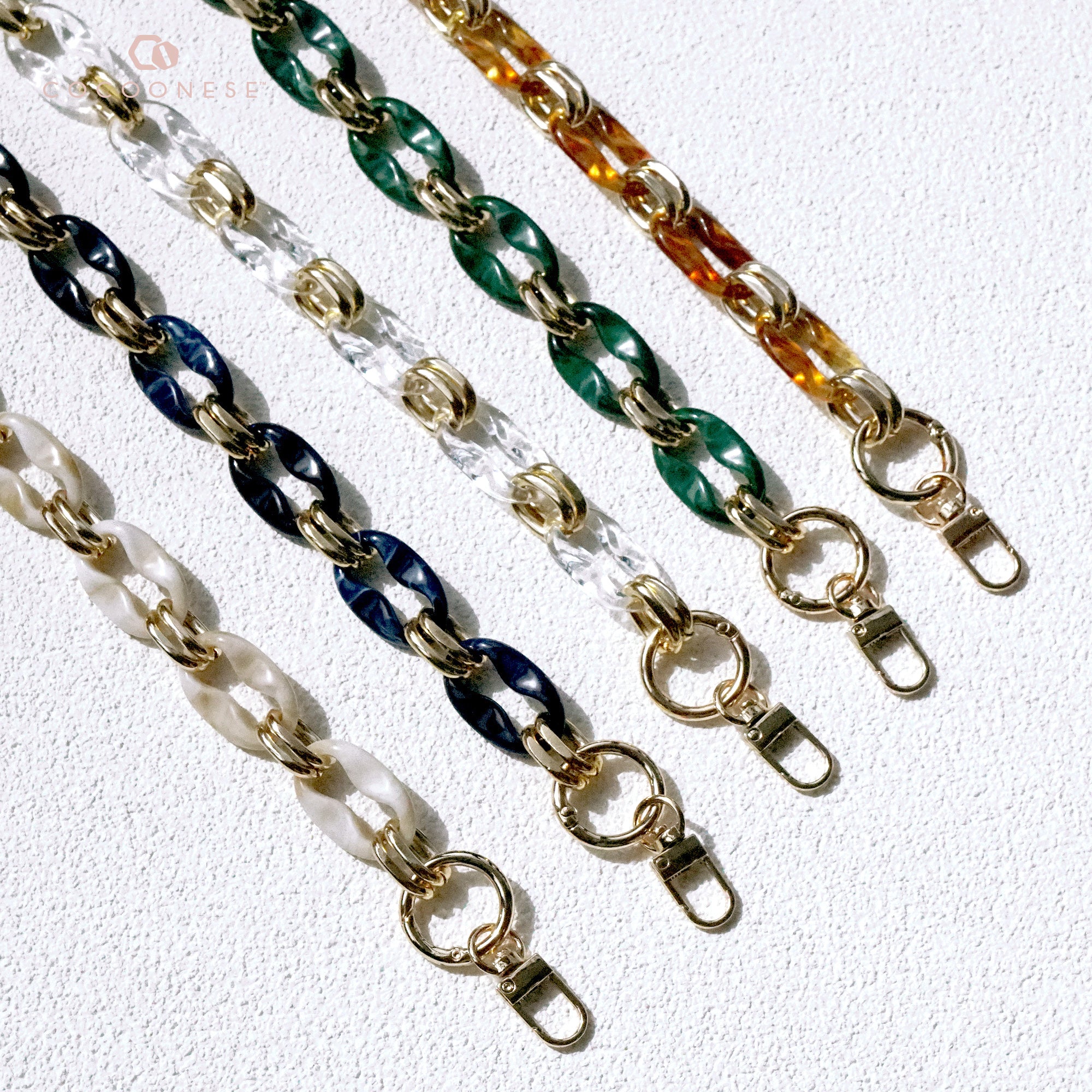 Acrylic Bag Chain Strap Margarita COCOONESE