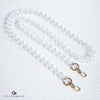 Acrylic Bag Chain Strap - Tuxedo