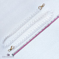 Acrylic Bag Chain Strap - Tuxedo