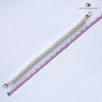 Imitation Pearl Bead Bag Chain Strap - Tipperary