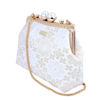 Acrylic Chain Songket Shoulder Bag