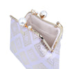 Acrylic Chain Songket Shoulder Bag