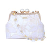 Acrylic Chain Shoulder Bag - Gold Lily(LV)