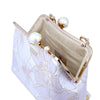 Acrylic Chain Shoulder Bag - Gold Lily(LV)