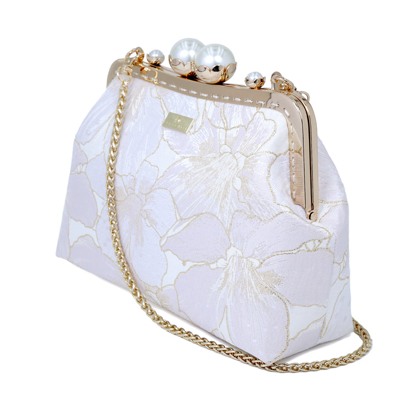 Acrylic Chain Shoulder Bag - Gold Lily(LV)