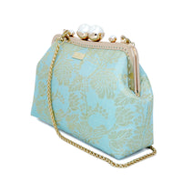 Acrylic Chain Songket Shoulder Bag - Duckweed(MT)