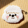 Beaded Coin Purse - Bichon Frise