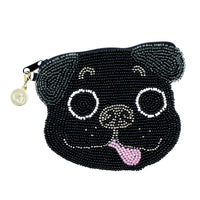 Beaded Coin Purse - Pug