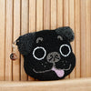 Beaded Coin Purse - Pug