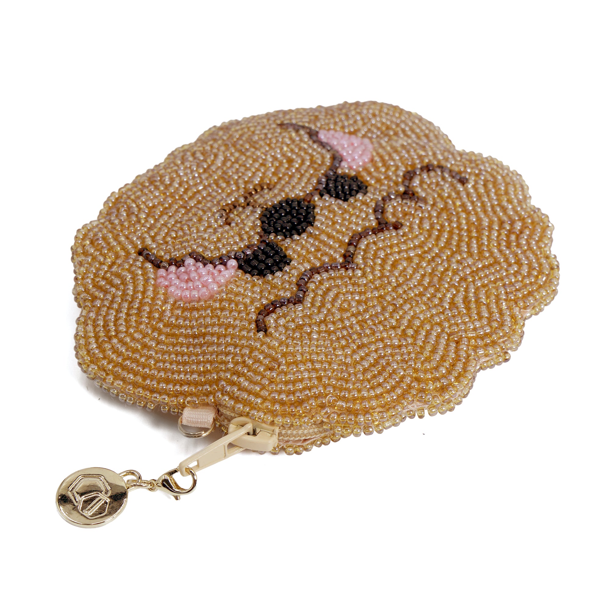 Beaded Coin Purse - Bichon Frise