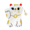 Beaded Coin Purse - Lucky Meow