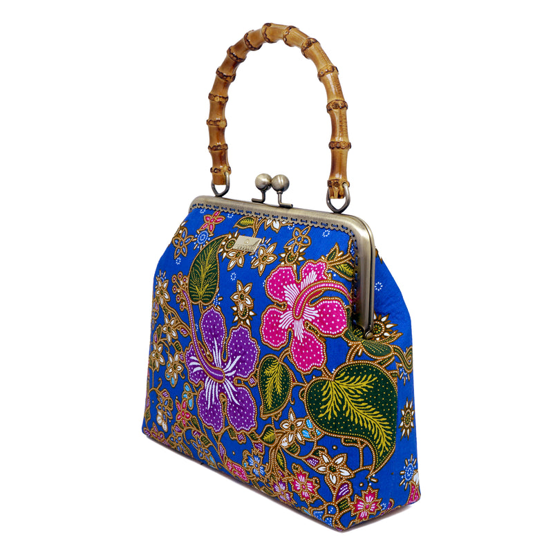 Bamboo Top Handle Bag - Losana