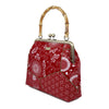 Bamboo Top Handle Bag - Floral Rub