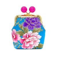 Clutch Purse - Peony Cluster