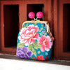 Clutch Purse - Peony Cluster