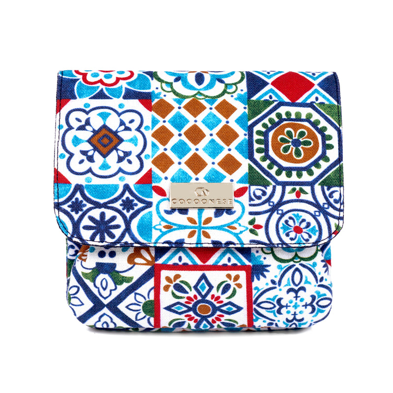 Clasp Wallet - Peranakan Tiles