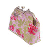 Floral Metal Handle Bag - Tender Rose