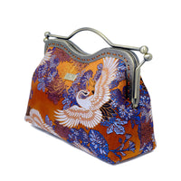 ﹤Design Orchard Only﹥ Dual Lock Metal Handle Bag - Golden Crane