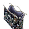 Dual Lock Metal Handle Bag - Snowdrop