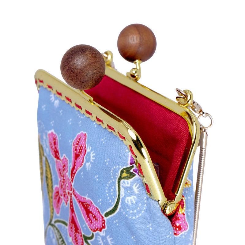 Cell Phone Purse - Orchid Garden