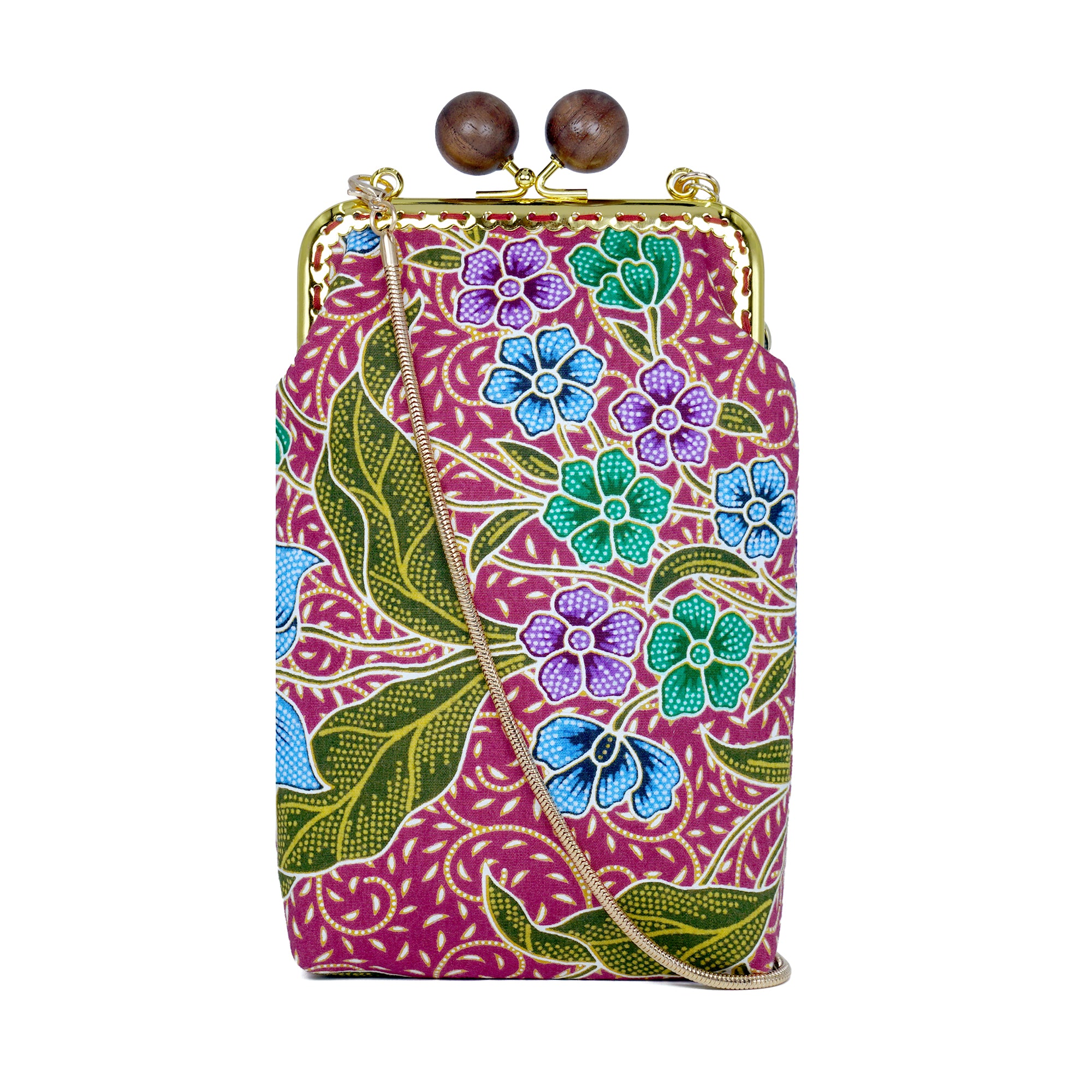 30% OFF - Cell Phone Purse - Batik