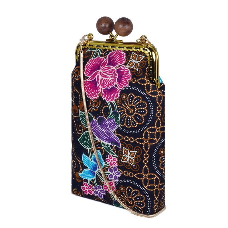 30% OFF - Cell Phone Purse - Batik