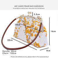 Arc Shape Frame Bag - Yukinohan