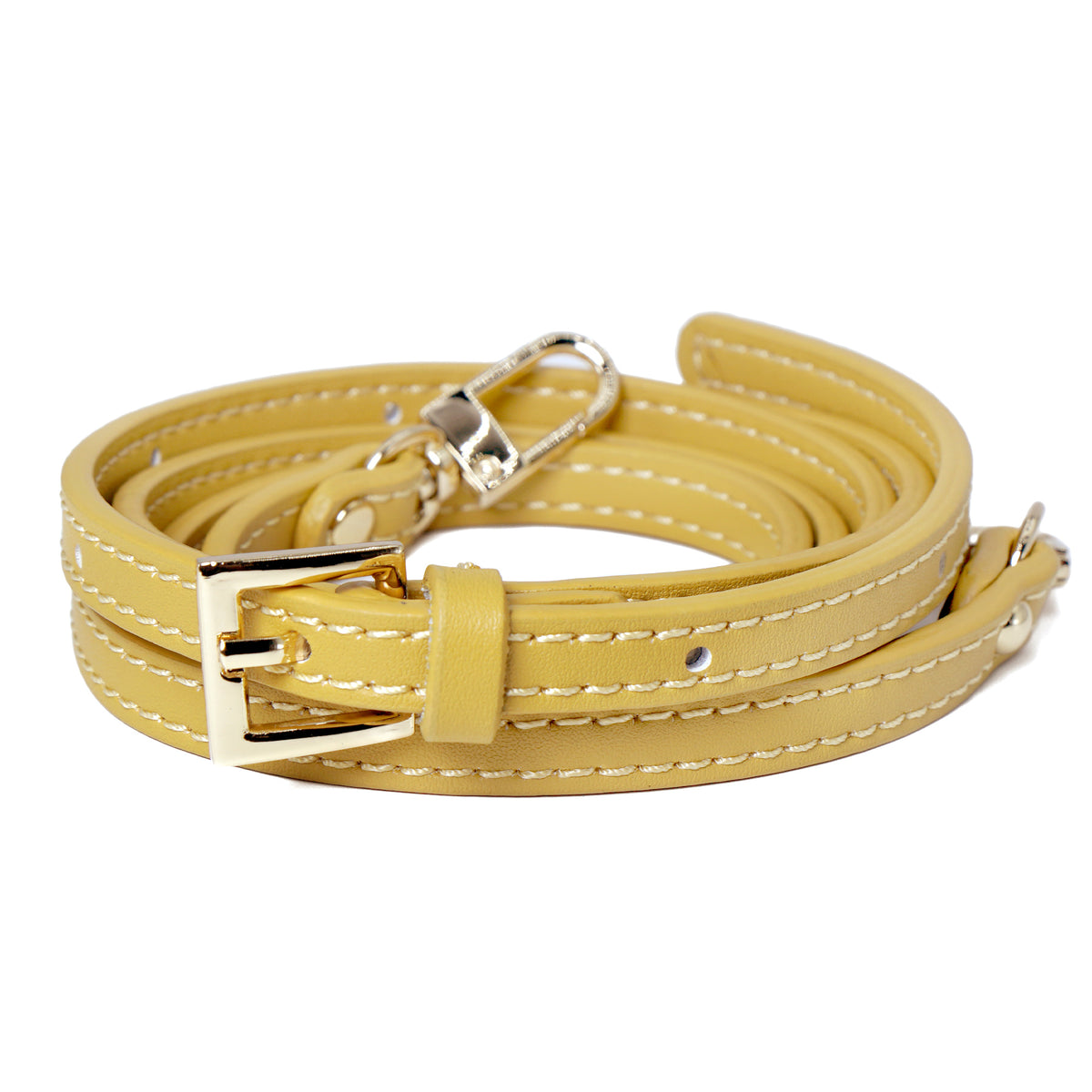 Leather Strap For Crossbody 120cm -Gold Hardware