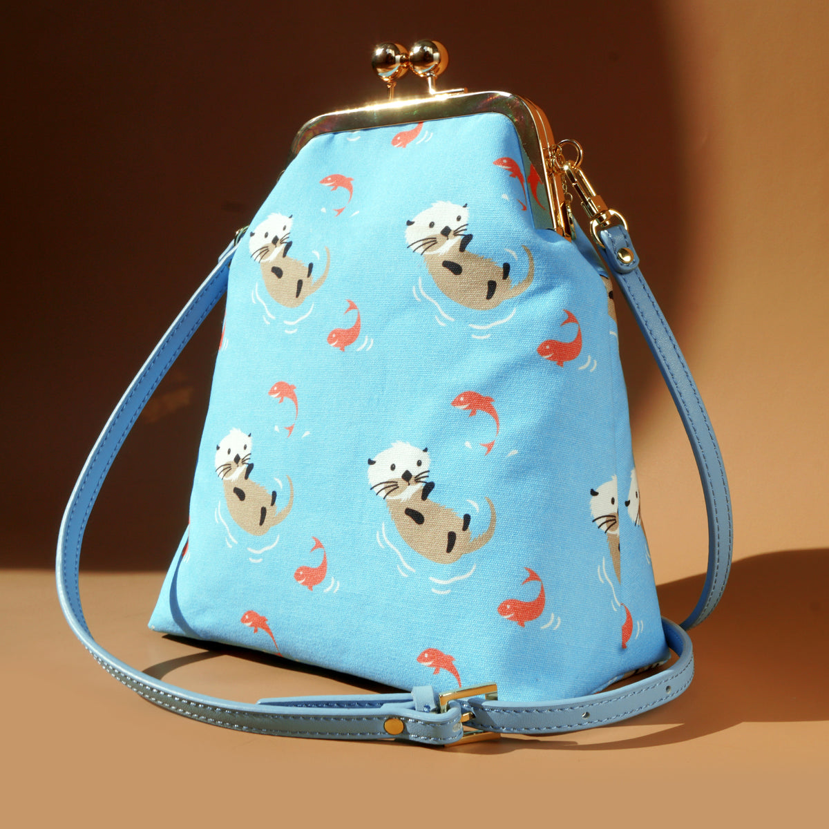 30% OFF - Trapezoid Crossbody Bag - Otters