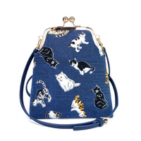 30% OFF - Trapezoid Crossbody Bag - Oh meow