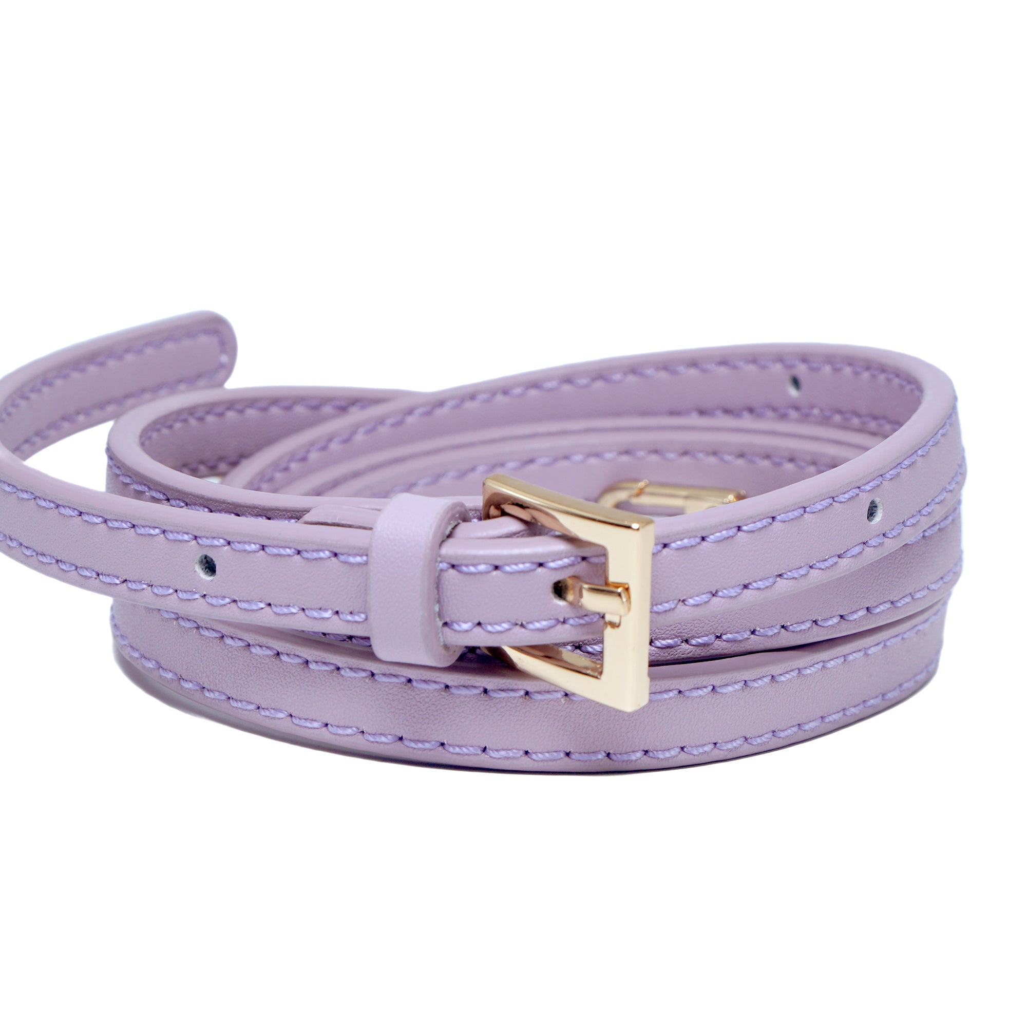 Leather Strap For Crossbody 120cm -Gold Hardware