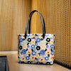 Zipper Top Tote Bag - Tsubaki Garden