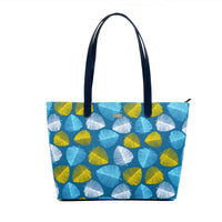 Zipper Top Tote Bag -  Fall