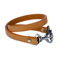 Leather Strap For Underarm 42cm - Bronze Hardware