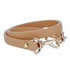 Leather Strap For Underarm 42cm - Gold Hardware