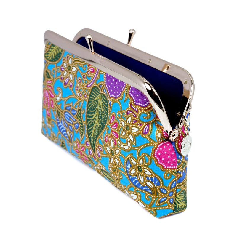 Wristlet Pouch - Hibiscus(BL)