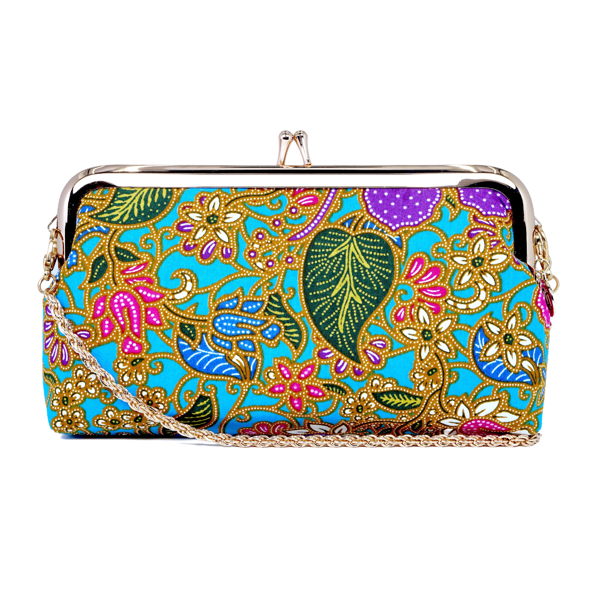 Wristlet Pouch - Hibiscus(BL)