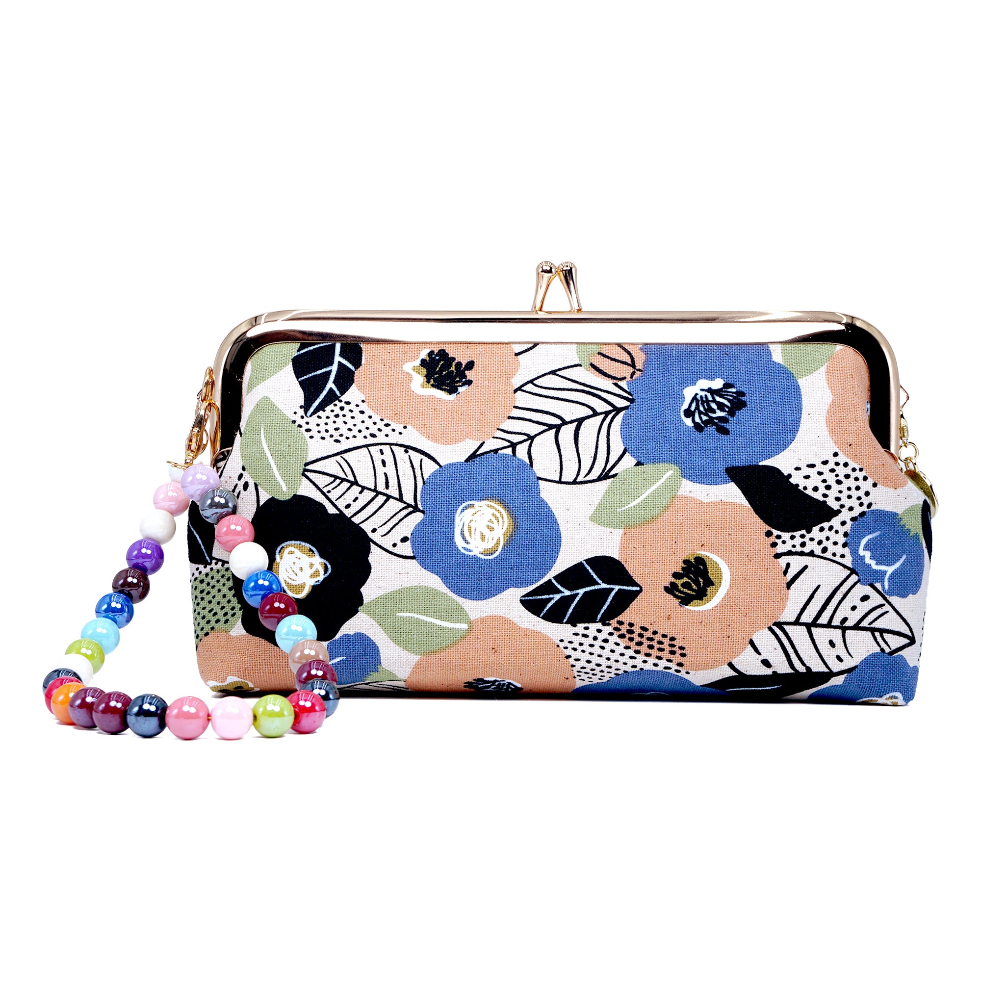 Wristlet Pouch - Tsubaki Garden