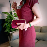 Wristlet Pouch - Velvet Cano