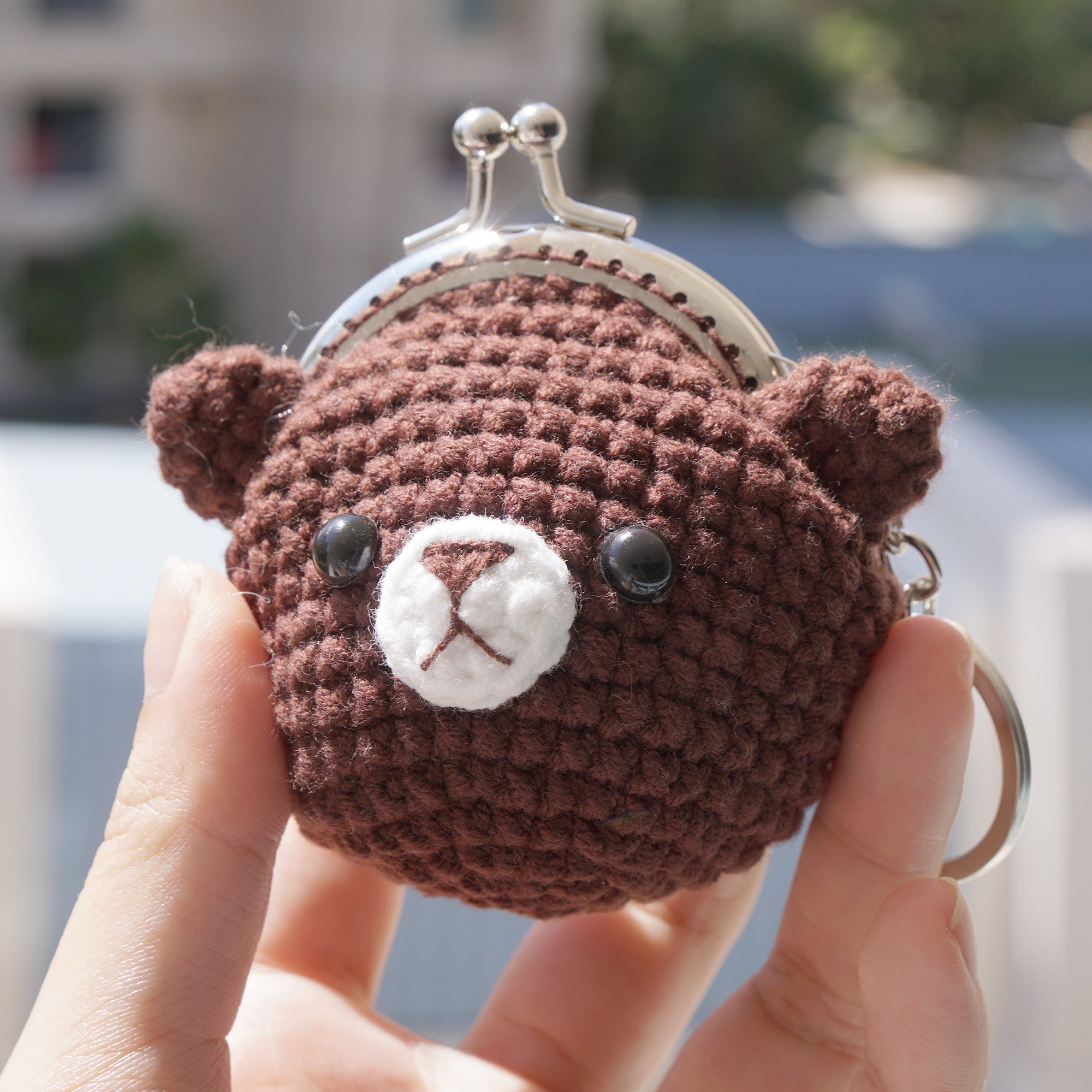 Bear coin purse sale