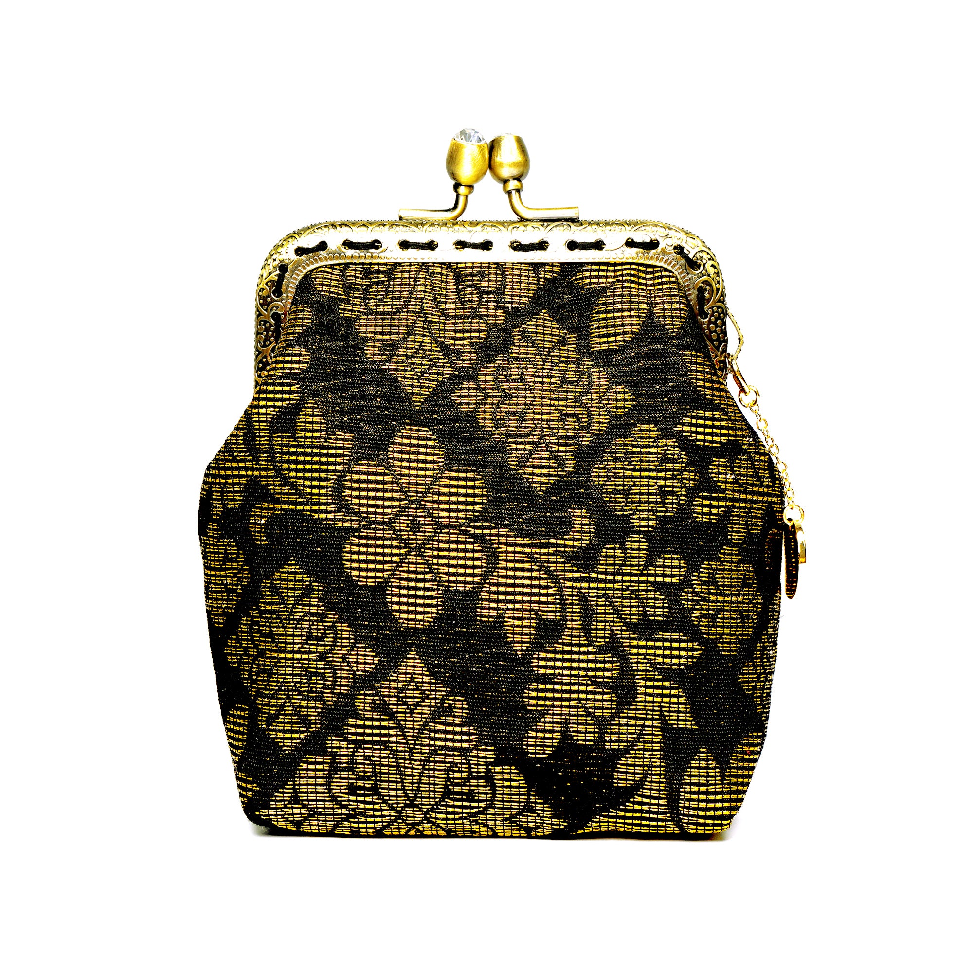 Gold color 2025 clutch purse