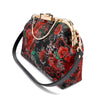 Clasp Shoulder Bag - Impressionism